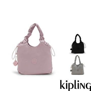 Kipling『拉拉包』質感手提抽繩束口托特包-ASSIE M(多款任選)FW26L1