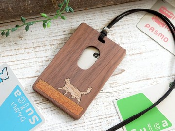 木製IC卡盒【走貓】索馬里