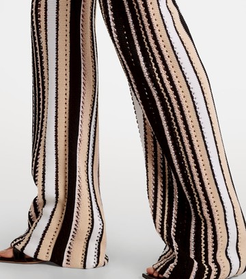 Missoni Striped cotton-blend straight pants
