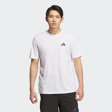 【adidas 愛迪達】 D2M PLAIN 短袖上衣 T恤 保暖男 KA8339