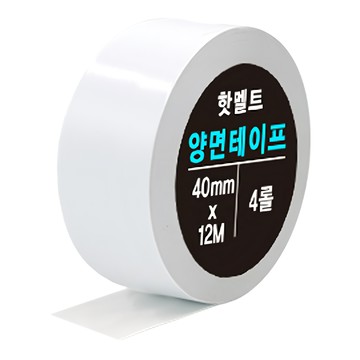 DADA Hot Melt 強力雙面膠帶 40mm x 12M  4捲