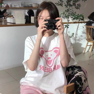 少女感短袖t恤ins超火夏天韓版chic原宿bf寬松很仙的上衣半袖