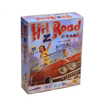 亡命之途桌游 Hit Z Road中文版卡牌 經典策略桌面游戲