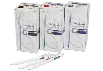 巨倫 白桿 自動原子筆 /支 A-1305【APP滿額下單10%點數(單一帳號最高5000點)】1/31止