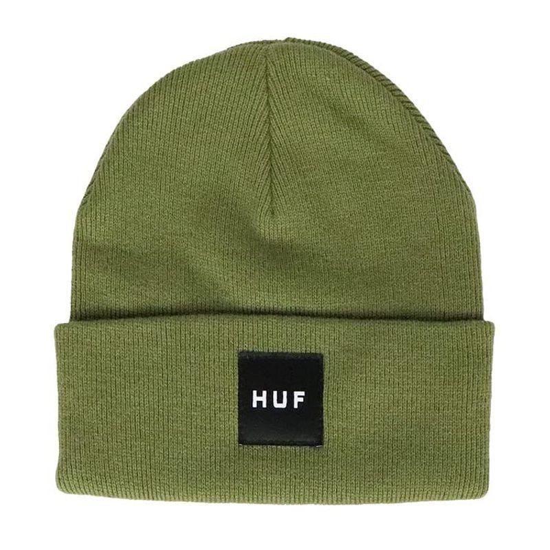 在庫限り】 HUF ニット帽 カーキオリーブ ハフ rahathomedesign.com