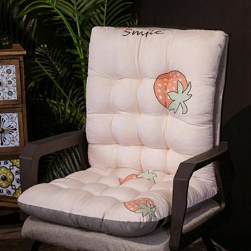 加長加厚坐墊靠背一體辦公室久坐椅子屁股墊座椅墊學生屁墊秋冬季