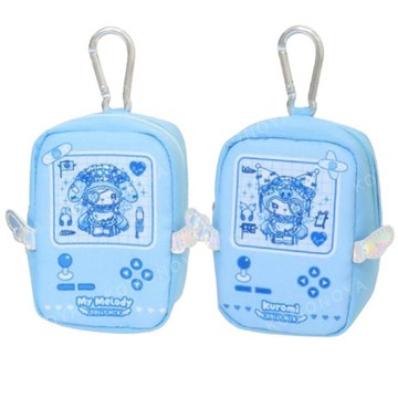 小禮堂 Sanrio 三麗鷗 x Dolly Mix 皮革收納包附扣環 (機械天使)