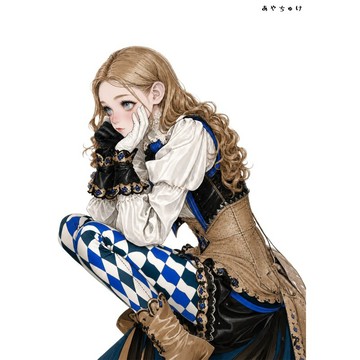 【6 月新品】07-135-0060 人物貼紙 馬戲團風格