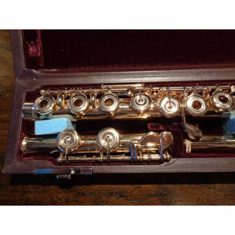 ムラマツ フルート 9K ALL GOLD 頭部管14K Eメカ付 中古美品 ムラマツ フルート 9K ALL GOLD 頭部管14K Eメカ付 中古美品