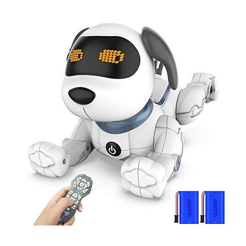 OKK ロボット犬 おもちゃ 犬型ロボット 電子ペット ロボットペット 子供おもちゃ リモコン・音声制御 吠える プログラミング ペットロボット男の子  通販 LINEポイント最大0.5%GET | LINEショッピング