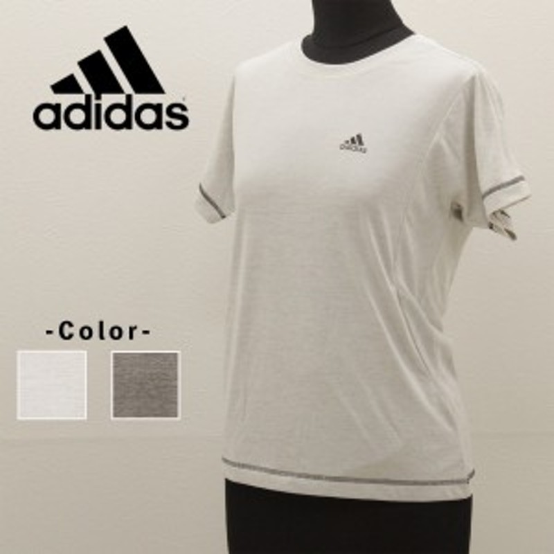 送料無料】アウトレット adidas アディダス レディース Tシャツ トップス UV 半袖 スポーツウェア S M L ＃592804 WP34 |  LINEショッピング