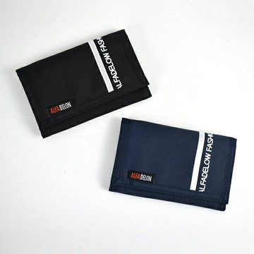 短夾 簡約線條三折短夾【NW506】