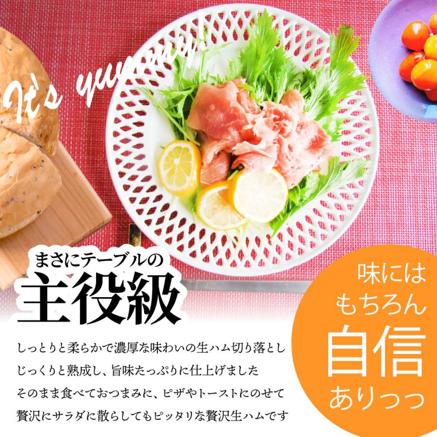 生ハム 切り落とし 4kg メガ盛り (200g×20P） おつまみ ハム 肉 パーティー サラダ熟成 トッピング もも 業務用 お取り寄せ 惣菜 オードブル