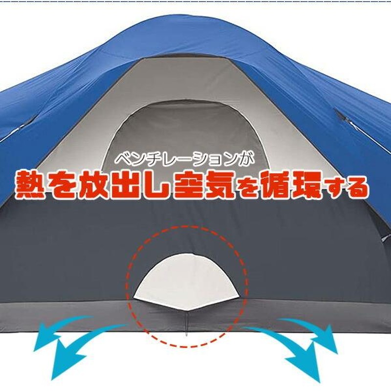 コールマン レッドキャニオン ドーム キャンピング テント 約L519cm 