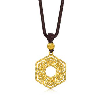 Cultural Blessings 「文化祝福」 東方古祖 萬事如意 黃金項鍊_計價黃金