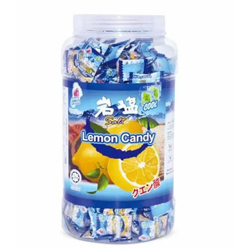 [COSCO代購6] C121206 BIGFOOT SALT LEMON CANDY 薄荷岩鹽檸檬糖900公克