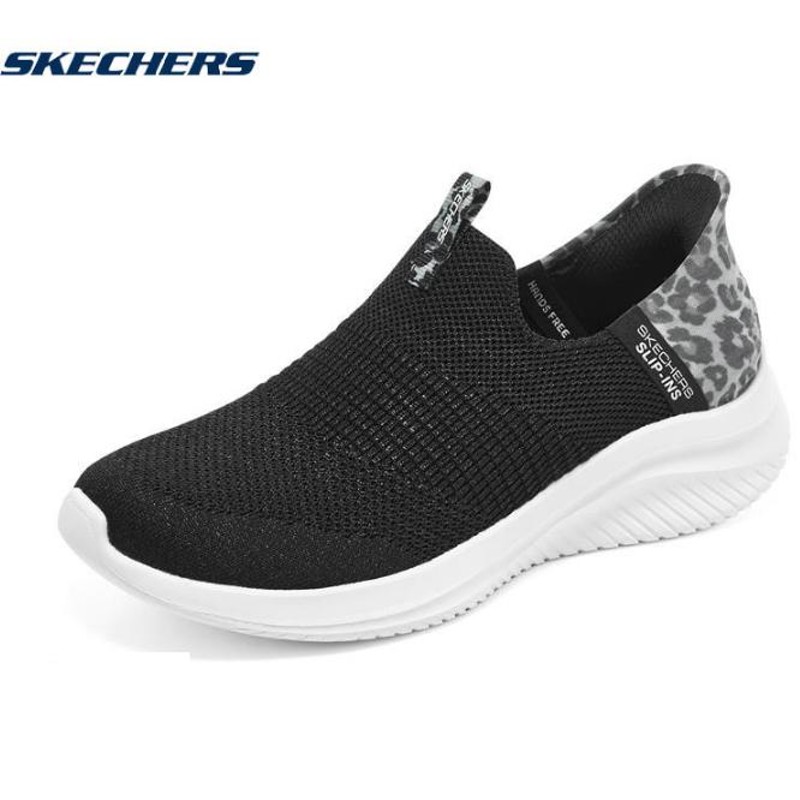 スリップイン スリッポン レディース スケッチャーズ 新作 ヒョウ柄 スリップインズ 50代 40代 Slip-ins skechers ハンズフリー  スリップインワイド 149712 | LINEブランドカタログ