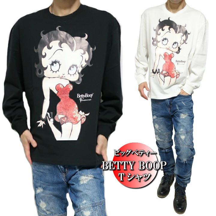 61552 DENIFITS BettyBoop ベティちゃん 長袖シャツ 3L