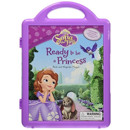 Sofia the First: Ready to be a Princess (Book and Magnetic Play Set)