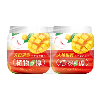 [家速配]植物之優優格-芒果蜜桃(每瓶約200g/2入)※實際到貨效期約4天以上