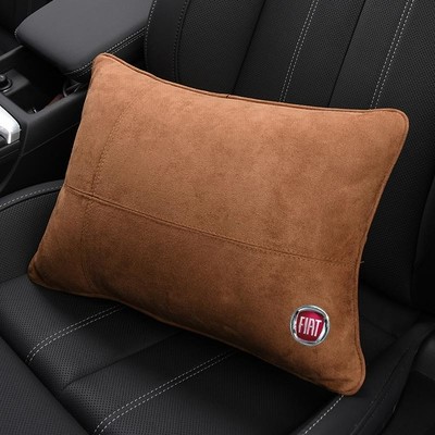 ◇フィアット FIAT◇ブラウン◇車用 ヘッドレスト1個+腰