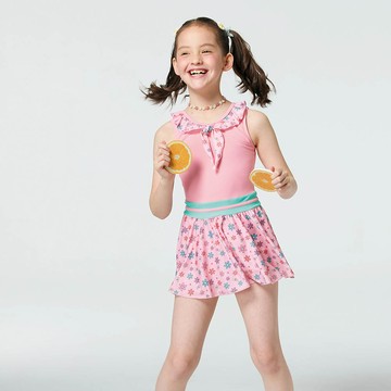 【SAINSOU 聖手牌】 女童連身裙泳裝 A882401 (14-18)