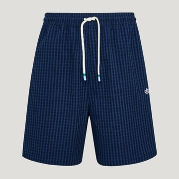Adidas 愛迪達 Resort Shorts M KX0697 男 短褲 休閒短褲 泡泡紗 深藍