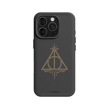 iPhone 16 Pro SolidX 黑 - 哈利波特 Harry Potter - 圖騰系列：死神的聖物