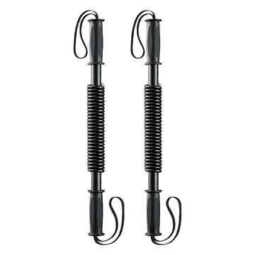 MICHAEL FITNESS 麥克健身 臂力棒 - 阻力30kg  經常運動者  防滑耐磨手柄  加厚型碳鋼鋼管  Black  不適用  2個