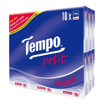Tempo 4層迷你紙手帕7抽18包