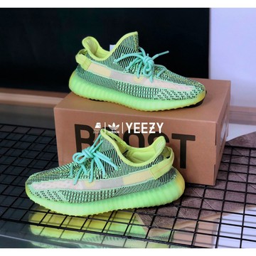 【逢甲FUZZY】Adidas Yeezy Boost 350 V2 Yeezreel 螢光綠 FW5191