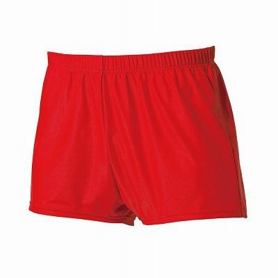 男子体操パンツショート 赤,バレエレオタード,ダンスレオタード,バレエ用品