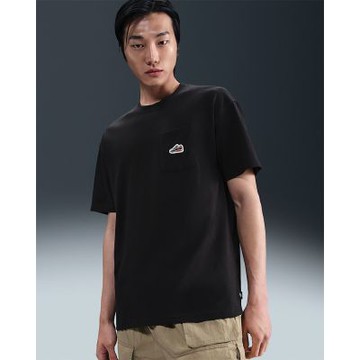 NIKE 耐吉 男 短袖上衣 黑色系-AS M NSW TEE ACCS PATCH CNCT F-HQ9243010