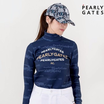 【ṔEARLY GATES】女款深藍色彈性極佳舒適觸感不易起皺修身有形立領衫 JLU26004