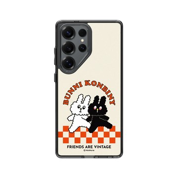 Galaxy S25 Ultra Clear 酷墨灰 - Bunni Konbiny - MAYO & KURO 今日一起上班