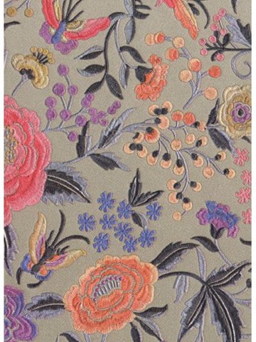 Oriental Garden Printed Wallpaper