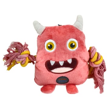 Charming Pet 粉紅怪 玩具，聚酯纖維+短絨布  1個  長30 x 寬2 x 厚10cm