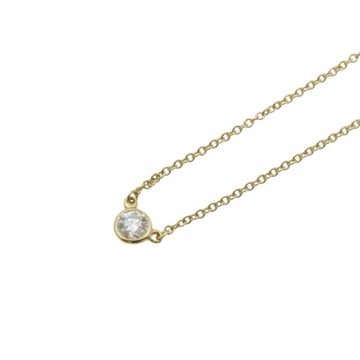 Tiffany & Co 蒂芬妮 18K黃金 By The Yard 1PD 項鍊 【二手名牌BRAND OFF】