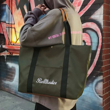 E.City_大容量可折疊托特包拉桿袋