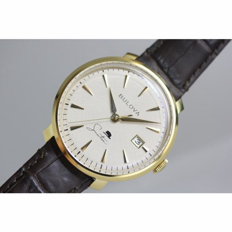 【新品】BULOVA ブローバ フランクシナトラ　自動巻 97B200 楽天市場】【2,000円クーポン/19日20時〜】【無金利ローン可