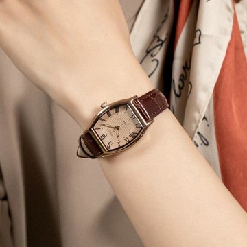 julius聚利時男女手表韓版潮流時尚情侶表皮帶復古流行女款石英表