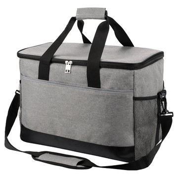 BASE ALPHA ESSENTIALS 多用途保冷袋 33L - 露營野餐保冷  灰色 + 黑色