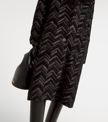 Missoni Zigzag lamé coat