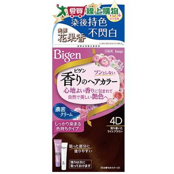 美源花果香快速染髮霜4D亮栗棕色【愛買】