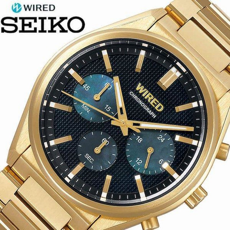 セイコー 腕時計 SEIKO 時計 ワイアード WIRED メンズ かっこいい AGAT442 おすすめ ブランド メタル ビジネス オフィス  カジュアル スーツ 社会人 大人 彼氏 | LINEブランドカタログ