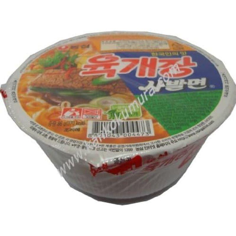 農心 ユッケジャンサバル麺（カップラーメン） 86g