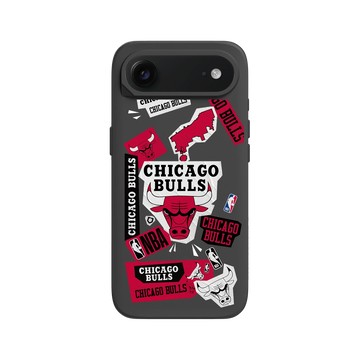 iPhone Air SolidX 黑 - NBA - 拼貼系列-芝加哥公牛 Chicago Bulls - Collage