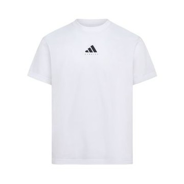 【Adidas 愛迪達】 U RUN CAT G T  圓領短袖T恤 男女 - LC8176