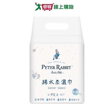 比得兔加厚濕紙巾80抽x3包【愛買】