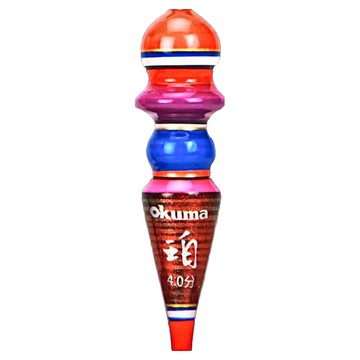 okuma 寶熊釣具 熊珀 釣蝦標 3.4分  金虹橘  1.3g  1個